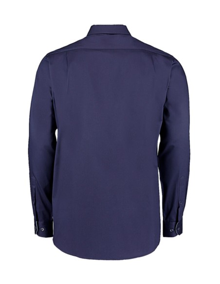 KUS-KK190-Chemise Oxford de première qualité à manches longues (col à boutons) Contrast 2